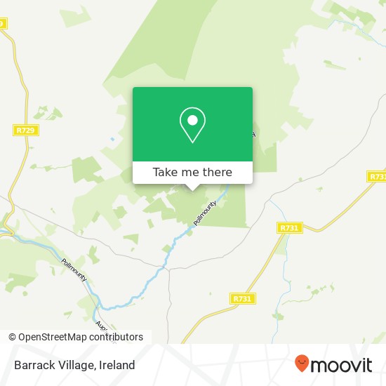 Barrack Village map