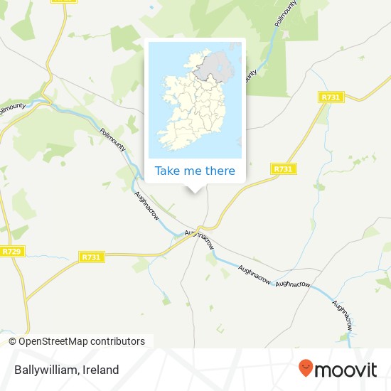 Ballywilliam map