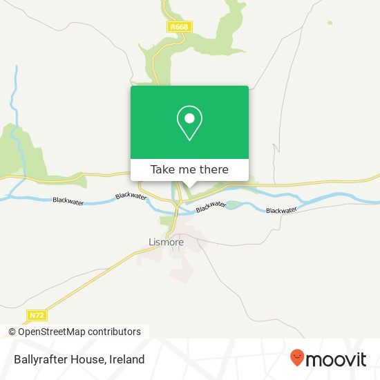 Ballyrafter House map