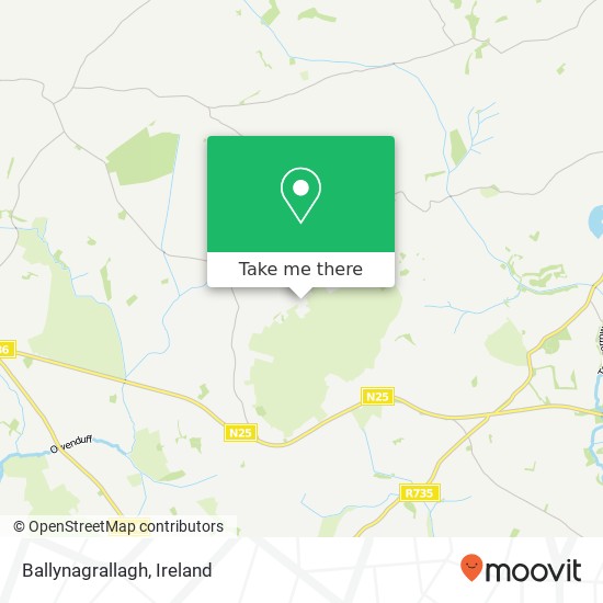 Ballynagrallagh map