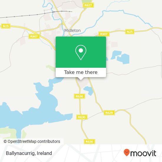 Ballynacurrig map