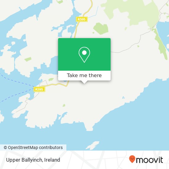 Upper Ballyinch map