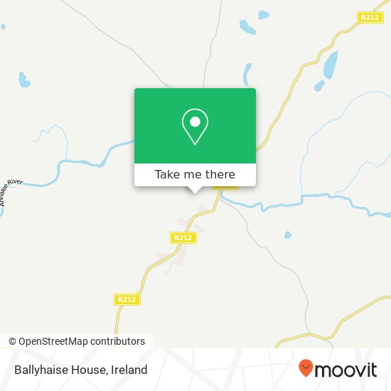 Ballyhaise House map