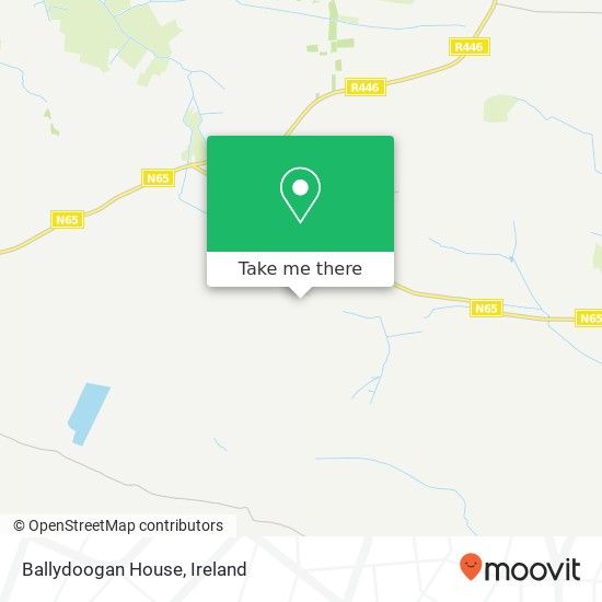 Ballydoogan House map