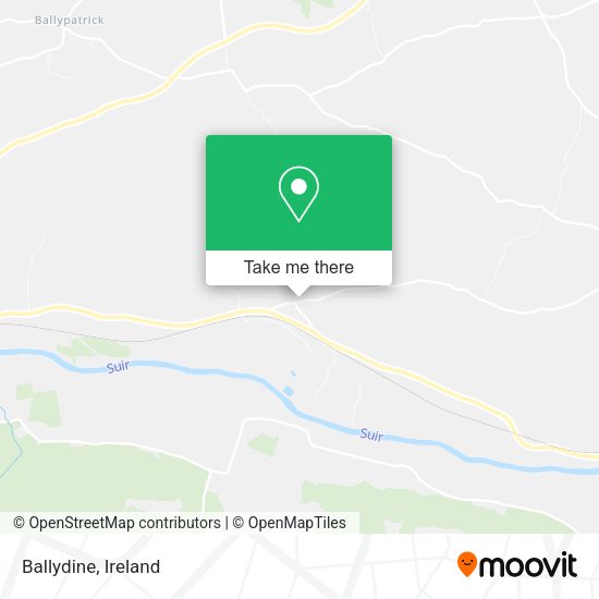 Ballydine map