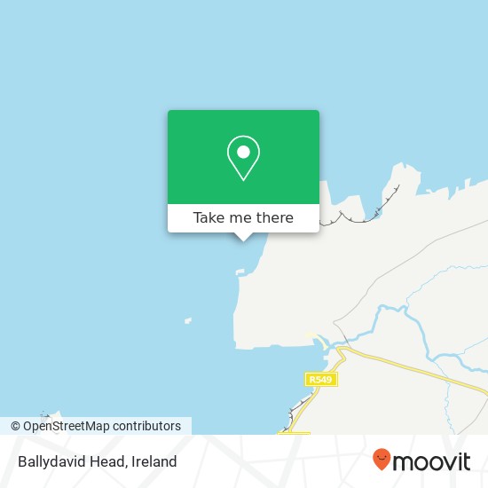 Ballydavid Head map