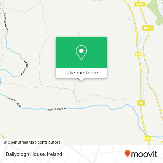 Ballyclogh House map