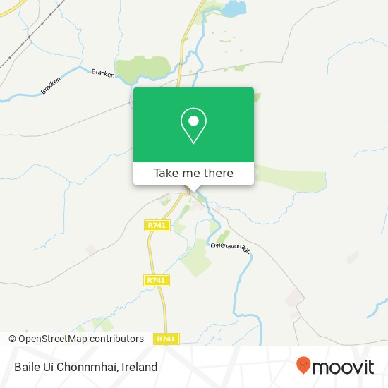 Baile Uí Chonnmhaí map