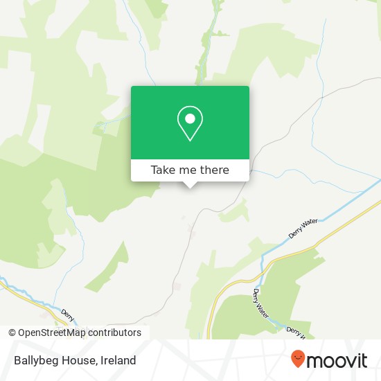 Ballybeg House map