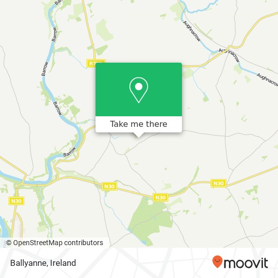 Ballyanne map