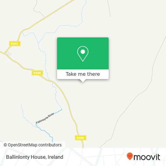 Ballinlonty House map