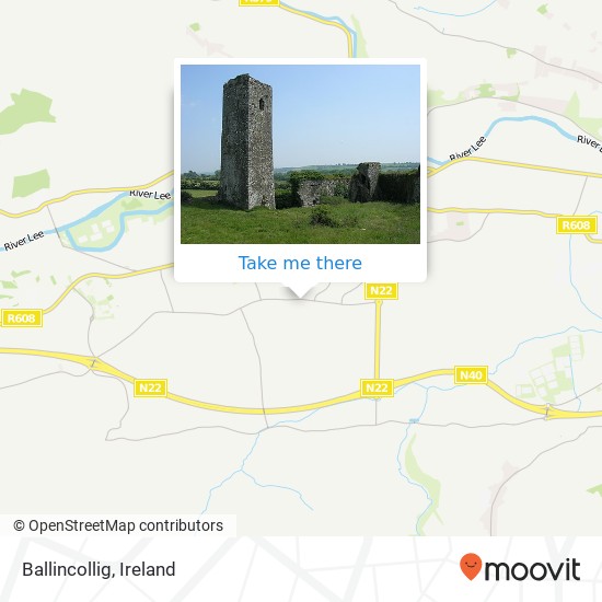 Ballincollig map