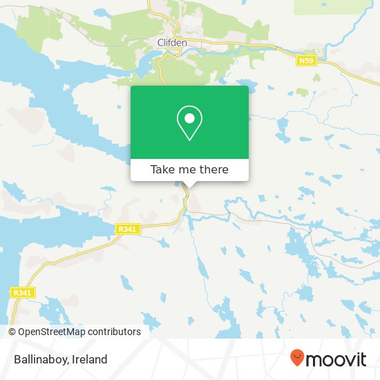 Ballinaboy map