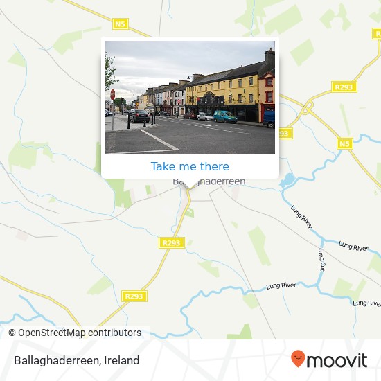 Ballaghaderreen map