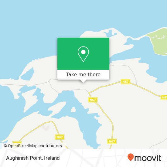 Aughinish Point map