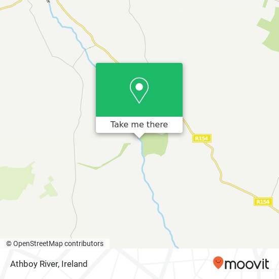 Athboy River map