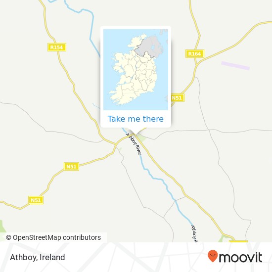 Athboy map