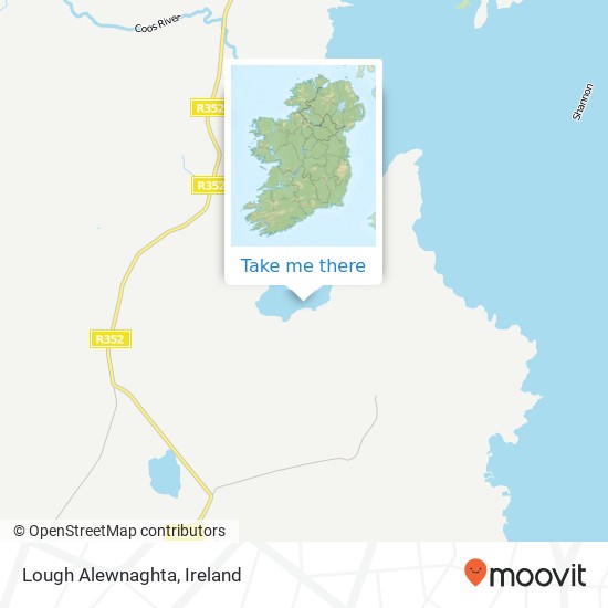 Lough Alewnaghta map