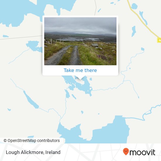 Lough Alickmore map