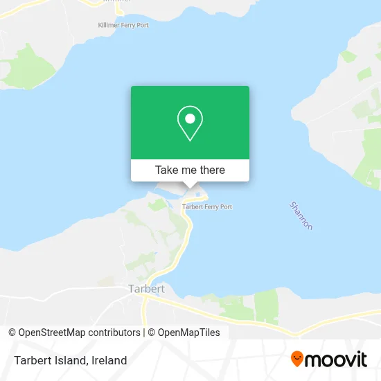 Tarbert Island map