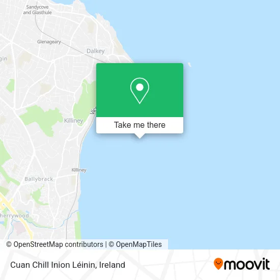 Cuan Chill Inion Léinin map