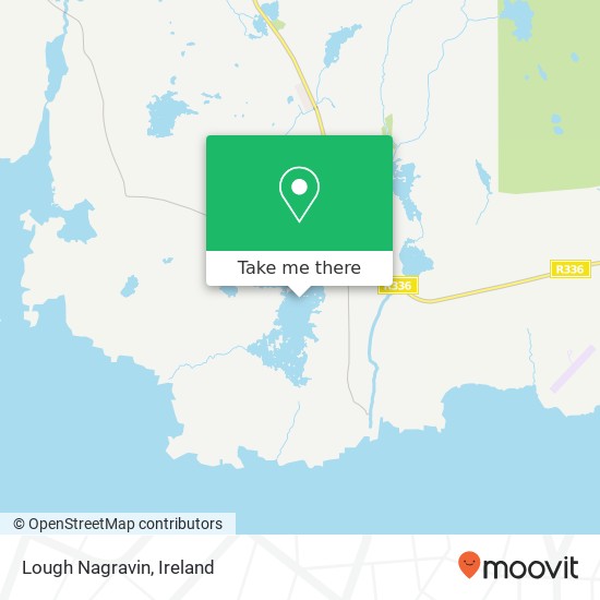Lough Nagravin map