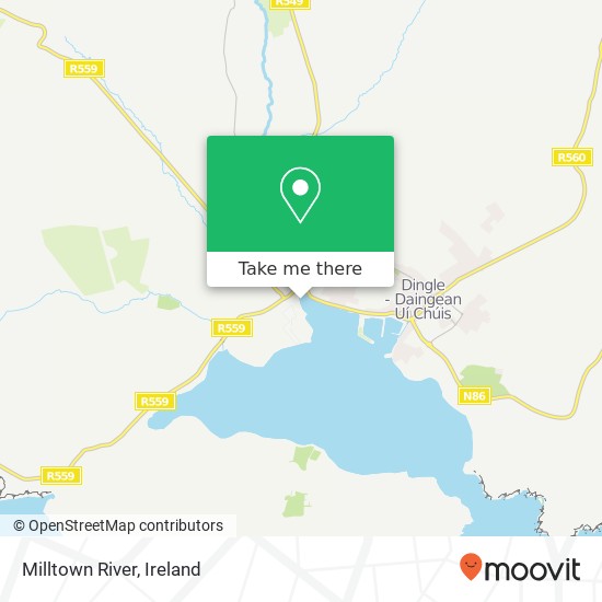 Milltown River map