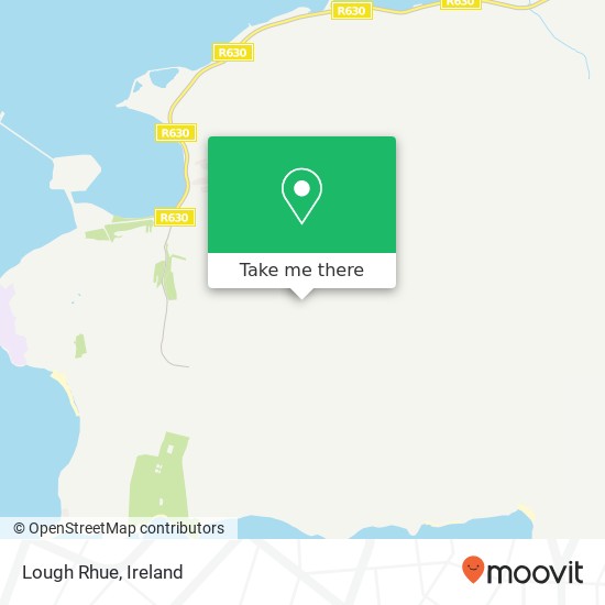 Lough Rhue map