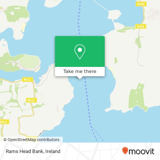 Rams Head Bank map