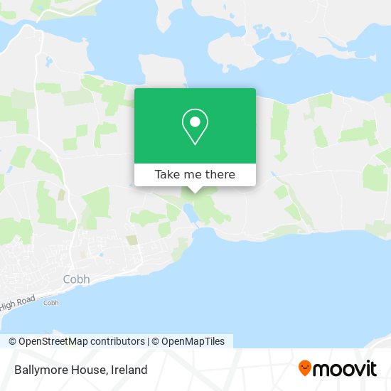 Ballymore House map