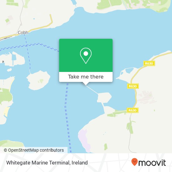 Whitegate Marine Terminal map