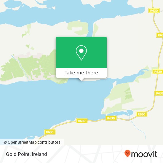 Gold Point map