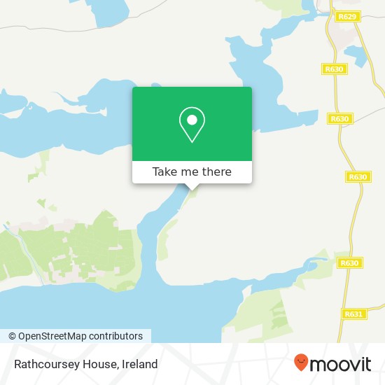 Rathcoursey House map