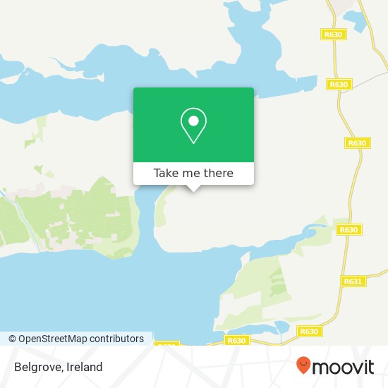 Belgrove map