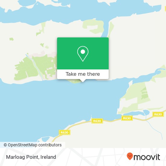 Marloag Point map