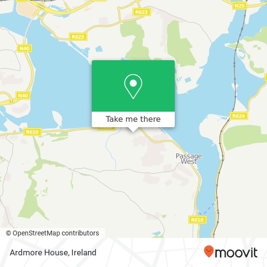 Ardmore House map