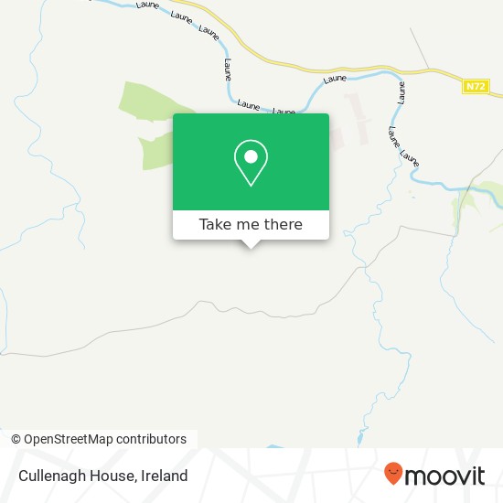Cullenagh House map