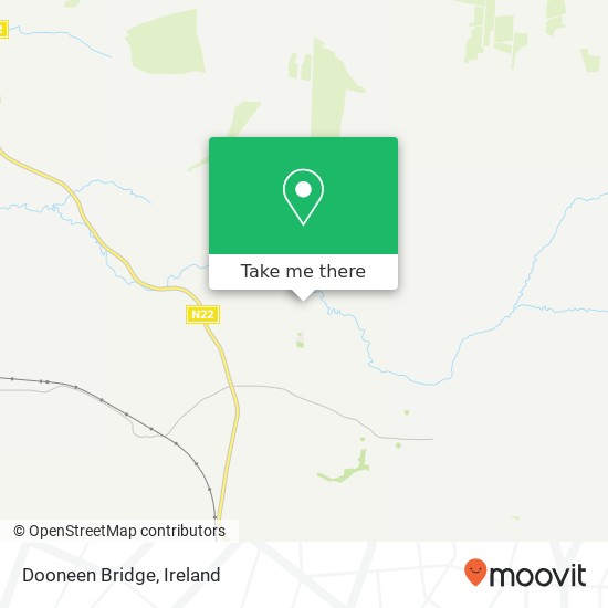 Dooneen Bridge map