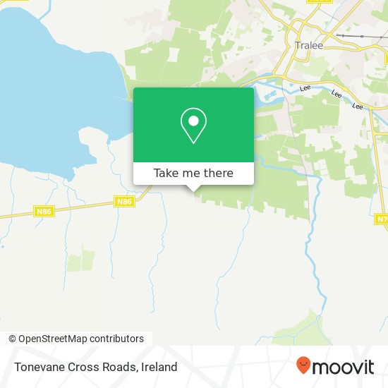 Tonevane Cross Roads map