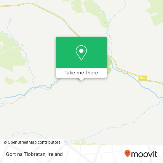 Gort na Tiobratan map