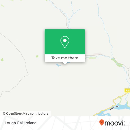 Lough Gal map