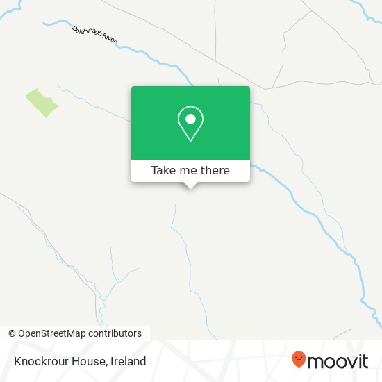 Knockrour House map