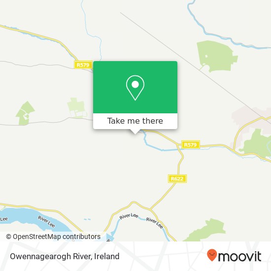 Owennagearogh River map