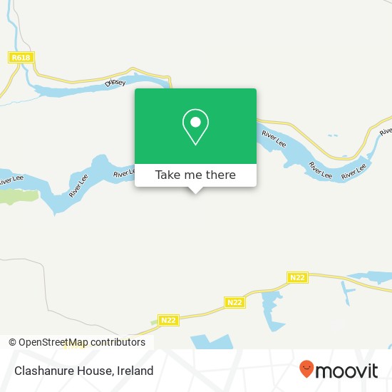 Clashanure House map