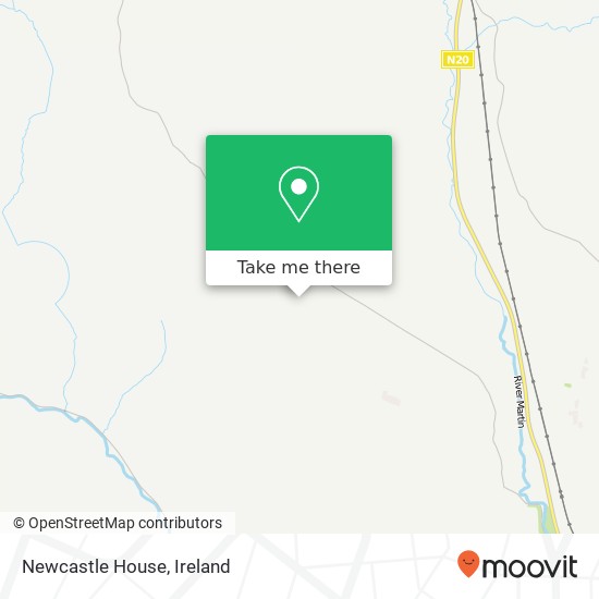 Newcastle House map