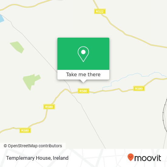 Templemary House map