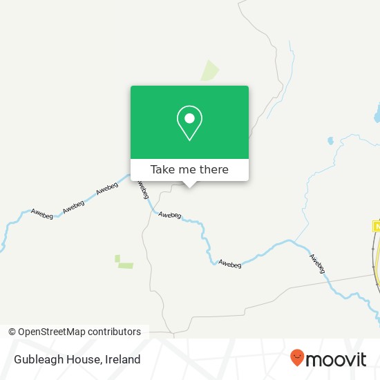 Gubleagh House map