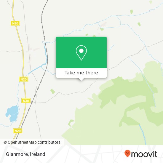 Glanmore map
