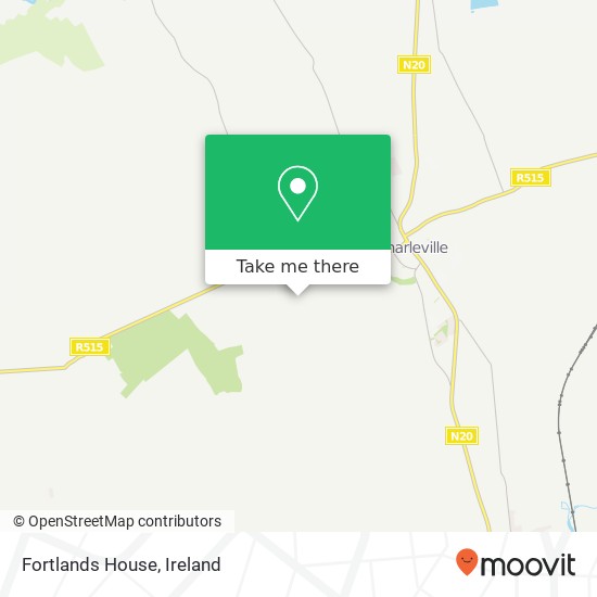 Fortlands House map