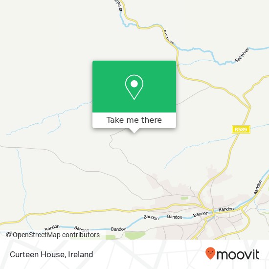 Curteen House map